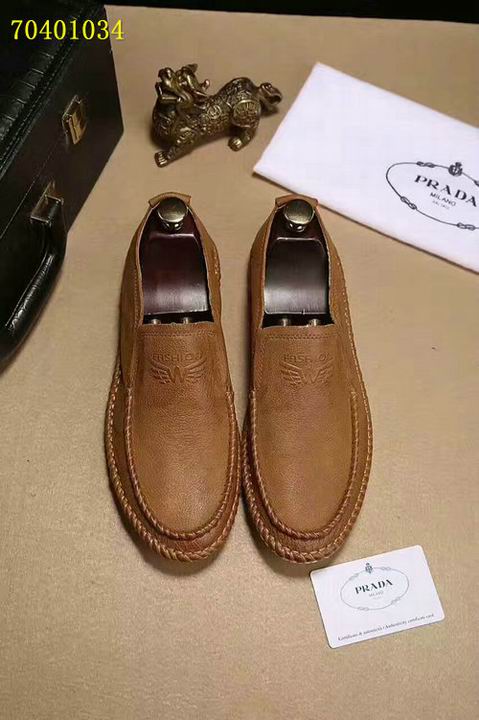 Prada casual shoes men-029